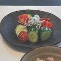 たまちゃん食堂's cooksnap of when they made トマトときゅうりのじゃこサラダ.