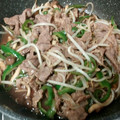ポニーリボン's cooksnap of when they made 牛肉ともやしのソース炒め.