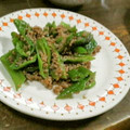 saskach's cooksnap of when they made 万願寺とうがらしと豚ひき肉の炒め煮.