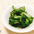 はるシェフ's cooksnap of when they made 我が家の酢の物＊定番キュウリとワカメ.