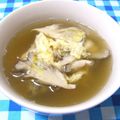 美々☆彡's cooksnap of when they made 舞茸かきたまスープ.