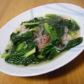 サオリ's cooksnap of when they made ターツァイのカニかまあんかけ.