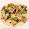 Mio＊Masa's cooksnap of when they made 鮭ときのこのクリーム煮.