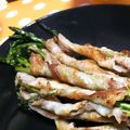 jurinca's cooksnap of when they made 豚バラの丸ごとアスパラ一本巻き！！.