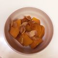 LuckyBerry's cooksnap of when they made かぼちゃとベーコン♡相性バッチリな煮もの.