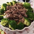ナフーラ's cooksnap of when they made ドレッシングが美味しい！牛肉サラダ.
