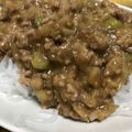 samezame's cooksnap of when they made 糸こんにゃくで♪簡単和風ジャージャー麺.