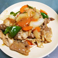 クックS3KLCL☆'s cooksnap of when they made 豚肉とピーマンの甘酢炒め.