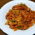 ポキコちゃん's cooksnap of when they made 我が家の定番懐かしい味ナポリタン.