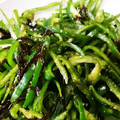 やわり's cooksnap of when they made 3分であと一品！ピーマンと昆布の和え物.