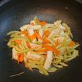 ＴＥＴＵーＭＥＴＡＬ's cooksnap of when they made セロリと人参とイカの中華風炒め.