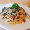 クック78I89G☆'s cooksnap of when they made リメイク♪ひじきの煮物の梅しそパスタ.