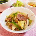 Richland☆Y's cooksnap of when they made ほっともっ○風の肉野菜炒め.
