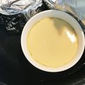 れぃじ's cooksnap of when they made 材料3つ！フライパンで簡単滑らかプリン！.