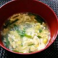 4double5's cooksnap of when they made ふわふわ☆卵スープ.