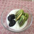 亜久里's cooksnap of when they made プルーンとキウイのヨーグルト.
