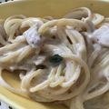 marere's cooksnap of when they made 牛乳で簡単！ベーコンのクリームパスタ♪.