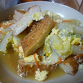 K/S's cooksnap of when they made 白菜とさつま揚げの卵とじ煮♪.