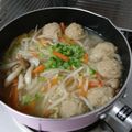 クックかずみん's cooksnap of when they made 鶏団子と白菜の塩糀スープ.