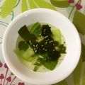 ☆こまっと☆'s cooksnap of when they made 【 チンゲン菜の中華スープ♪ 】.
