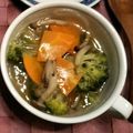 アルカママ's cooksnap of when they made 春雨と野菜の中華スープ.