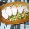 toliatama's cooksnap of when they made ずぼらだけど、メチャクチャしっとりゆで鶏.