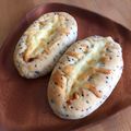 うめぼしこんぶ's cooksnap of when they made 胡麻とチーズのウインナーパン.