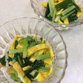 ともっちQQ's cooksnap of when they made アサツキと卵の酢のもの・簡単・絶品.