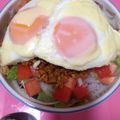 ママから娘たちへ's cooksnap of when they made 簡単タコライス！！.