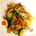 さァ子's cooksnap of when they made 豚ももブロックとたっぷり野菜の塩胡椒炒め.