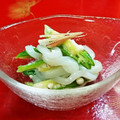 jimm's cooksnap of when they made 簡単おつまみ♪おくらとイカの和え物.