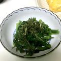ひとごい's cooksnap of when they made スタミナ満点！簡単にらのお浸し.