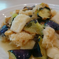 イエローバード's cooksnap of when they made 家族大絶賛！揚げ鶏とナスと餅のみぞれ和え.