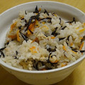 のんこ's cooksnap of when they made 挽き肉とひじきの炊き込みご飯.
