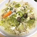 jcobssss's cooksnap of when they made 簡単！野菜たっぷり玉子スープ.