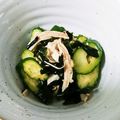 o次郎02's cooksnap of when they made 柚子が香る！ささみとキュウリの酢の物！.