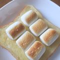 ちょこ05's cooksnap of when they made 簡単♪美味しい☆マシュマロ・トースト☆.