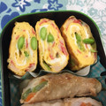 まさたかまま's cooksnap of when they made お弁当に☆枝豆とカニカマの卵焼き.