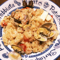 プチシュ's cooksnap of when they made 簡単♪炊飯器de炊き込みパエリア.