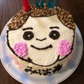 みっきい☆☆'s cooksnap of when they made 父の日に★お父さんの顔ケーキ☆.