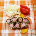 ﾁｲﾁｬﾝﾏﾏ's cooksnap of when they made お魚ソーセージとチーズの春巻き.