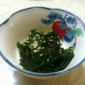 toccot's cooksnap of when they made わかめの塩昆布和え.
