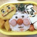 9ななえ9's cooksnap of when they made 簡単キャラ弁☆アンパンマン☆2歳のお弁当.