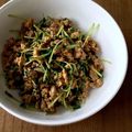 MI‐RIN's cooksnap of when they made ♬豆苗モリモリおかずサラダ♬.