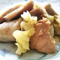 ユウケンジャー's cooksnap of when they made レンジで簡単蒸し鶏！百均のタッパで挑戦！.