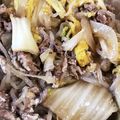 ノッケオ's cooksnap of when they made 白菜のすき煮.