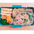 ♡pana♡'s cooksnap of when they made キャベツと明太子の焼きうどん.