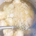 みさこ10's cooksnap of when they made おかずにもどうぞ、鶏団子みそ汁！.