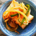 tomtosh's cooksnap of when they made 絹揚げ(厚揚げ)の南蛮漬け.
