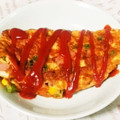 yukiwanko's cooksnap of when they made ♧コーンとマヨのふわふわオムレツ♧.